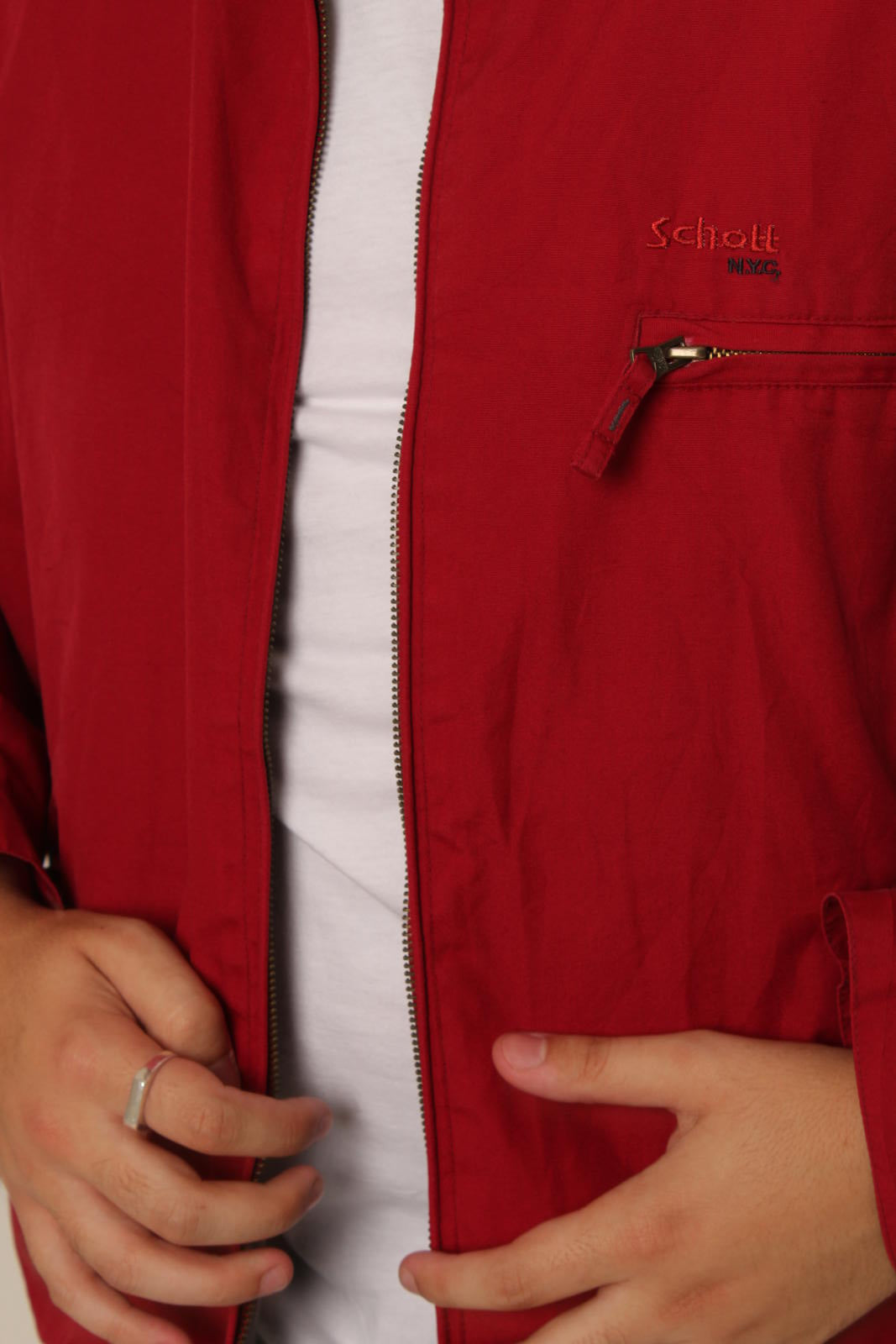 SCHOTT N.Y.C. jacket in RED