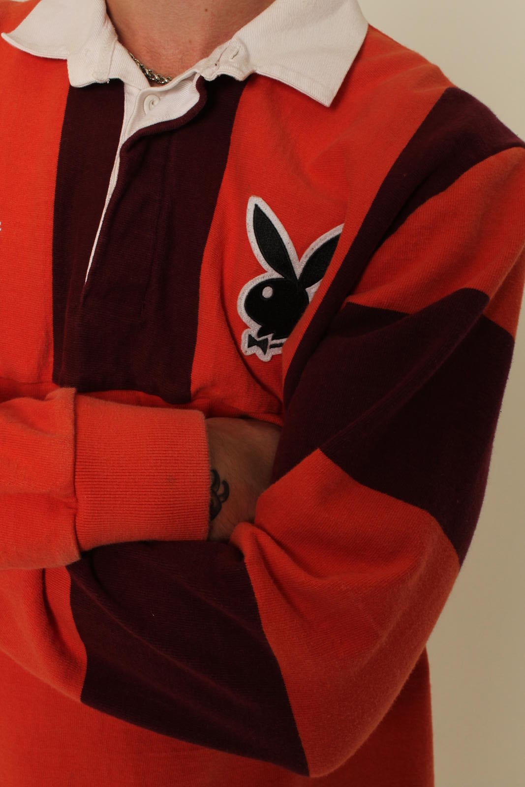 Rare Supreme x Playboy Vintage Rugby Shirt