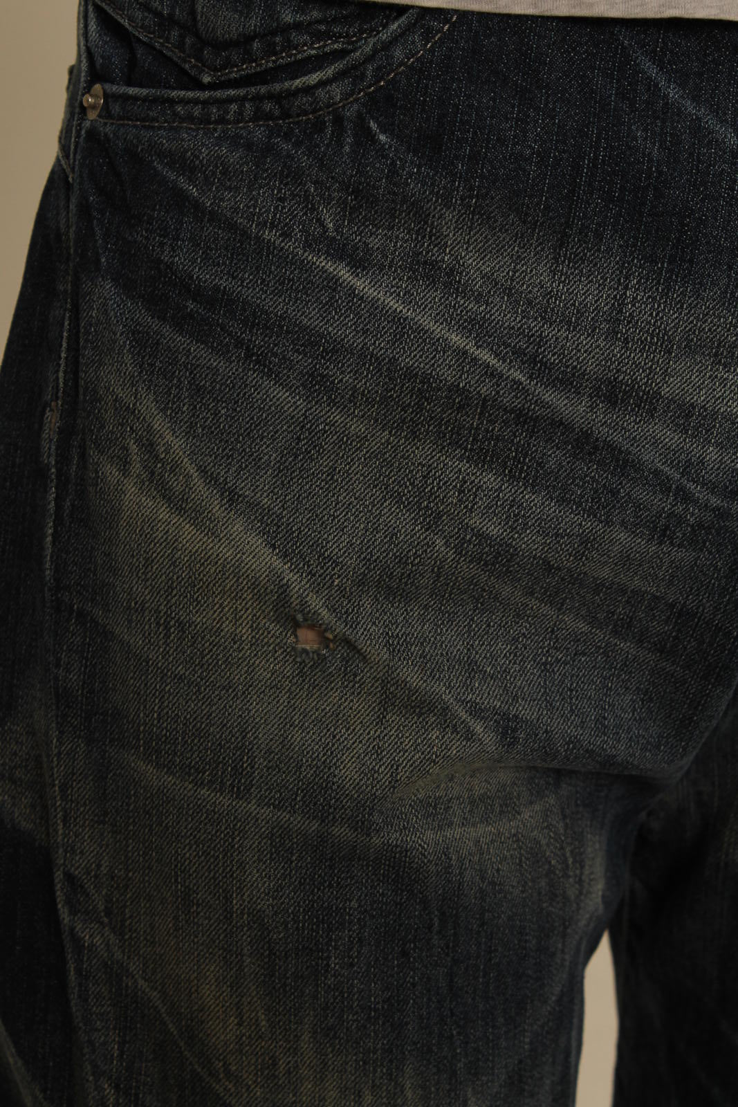 Rare Evisu Jeans with Tiger Embroidery