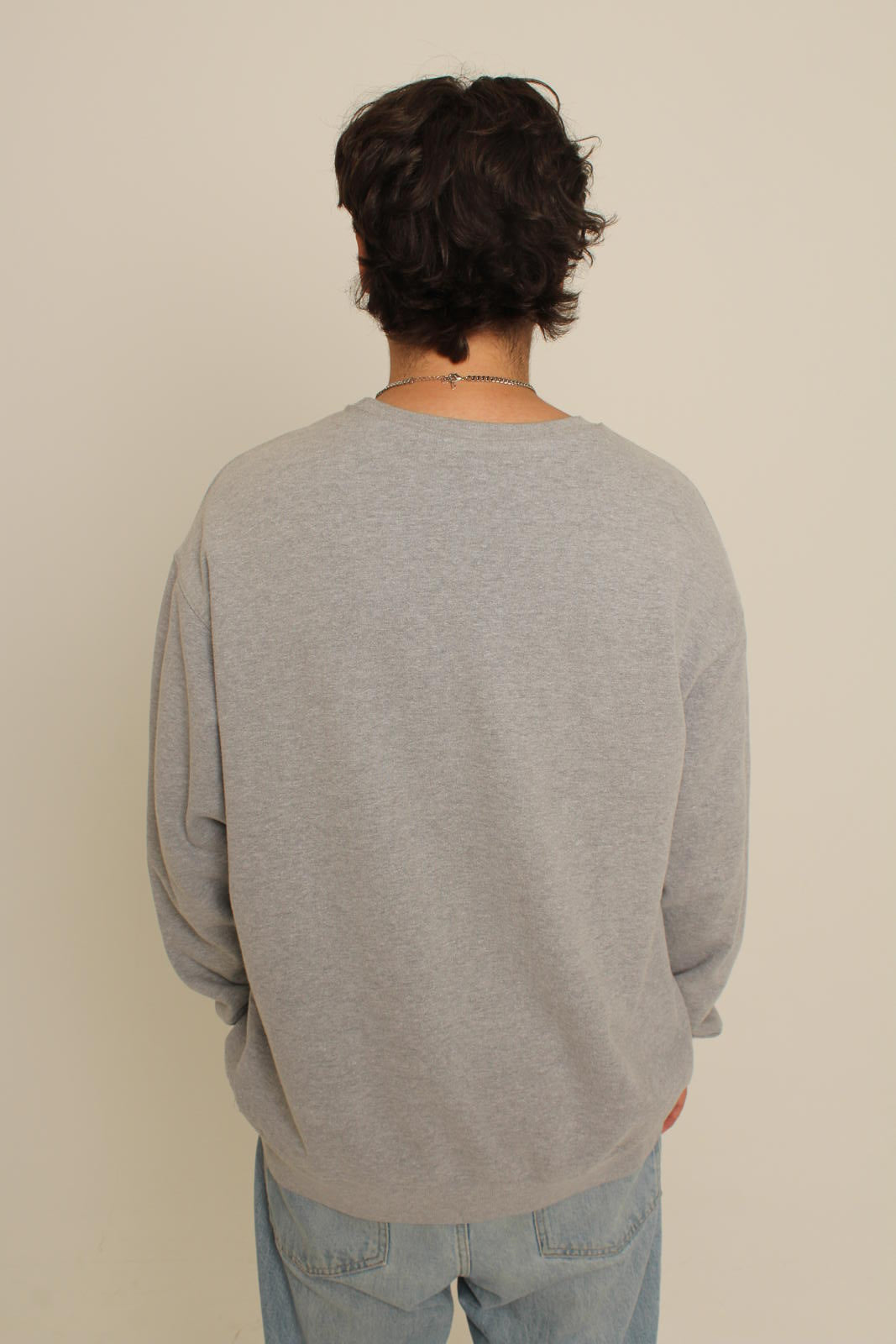 Rare Stüssy Grey Sweatshirt with Logo