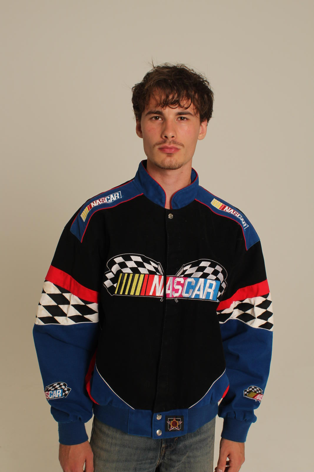 Vintage NASCAR Bomber Jacket