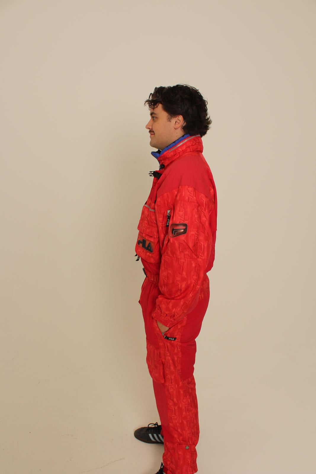 Vintage Fila Red Snowsuit/Skisuit