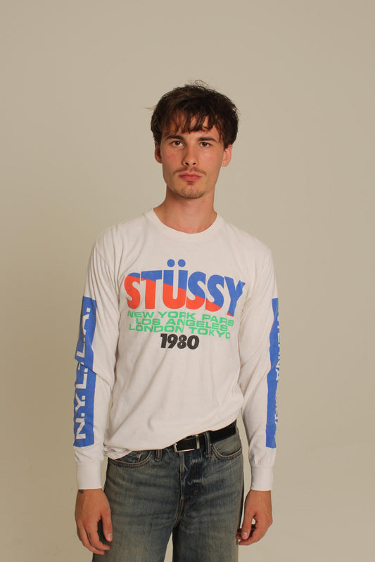Rare Vintage Stüssy Long Sleeve T-Shirt