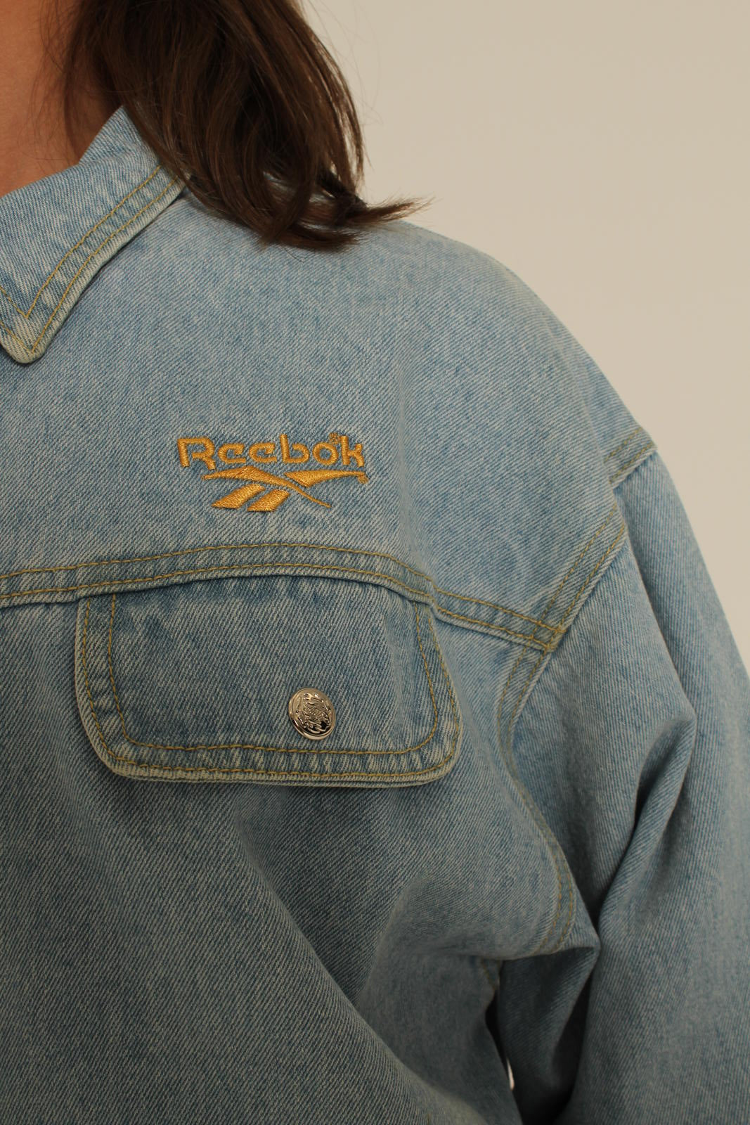 Vintage Reebok Denim Jacket