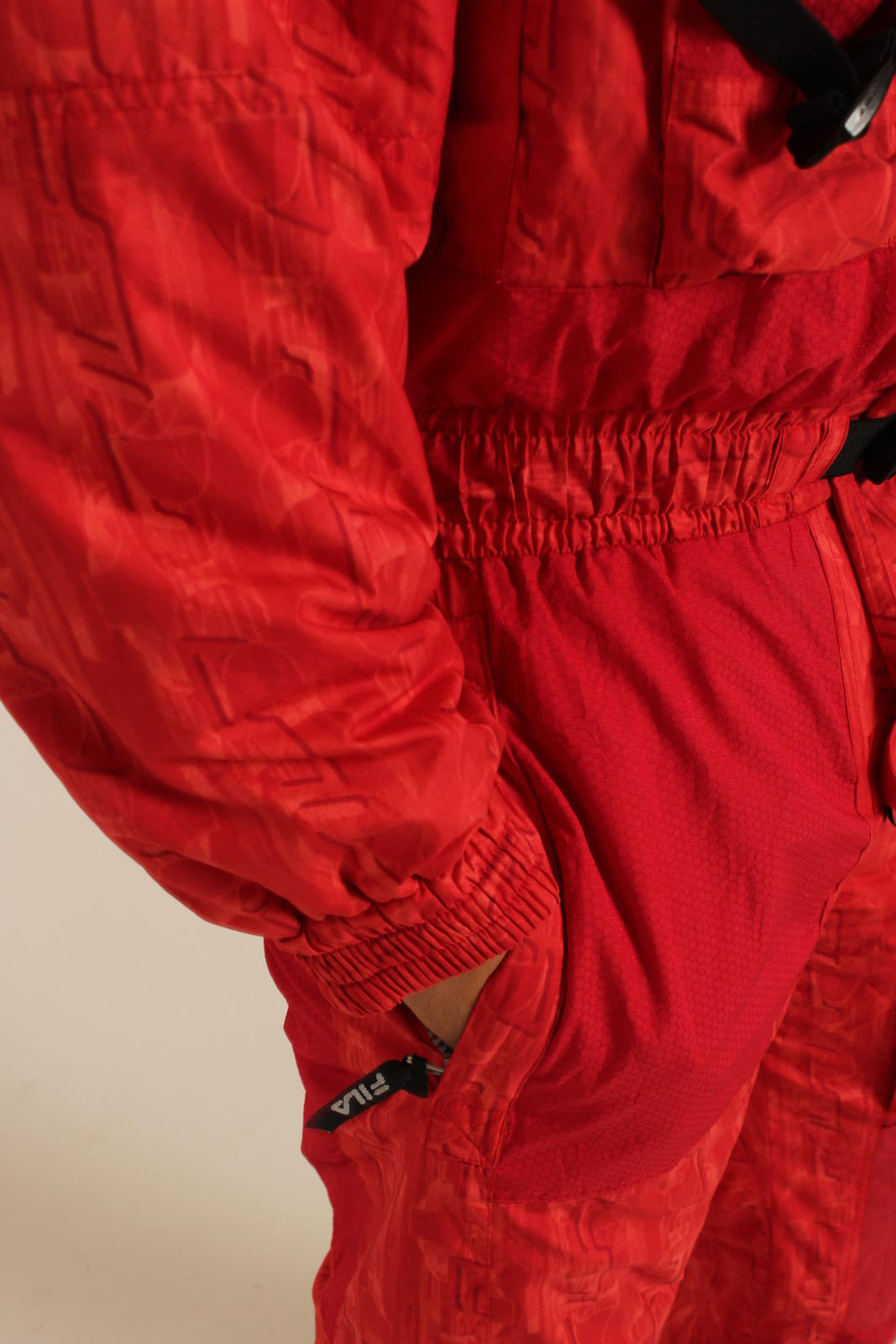 Vintage Fila Red Snowsuit/Skisuit