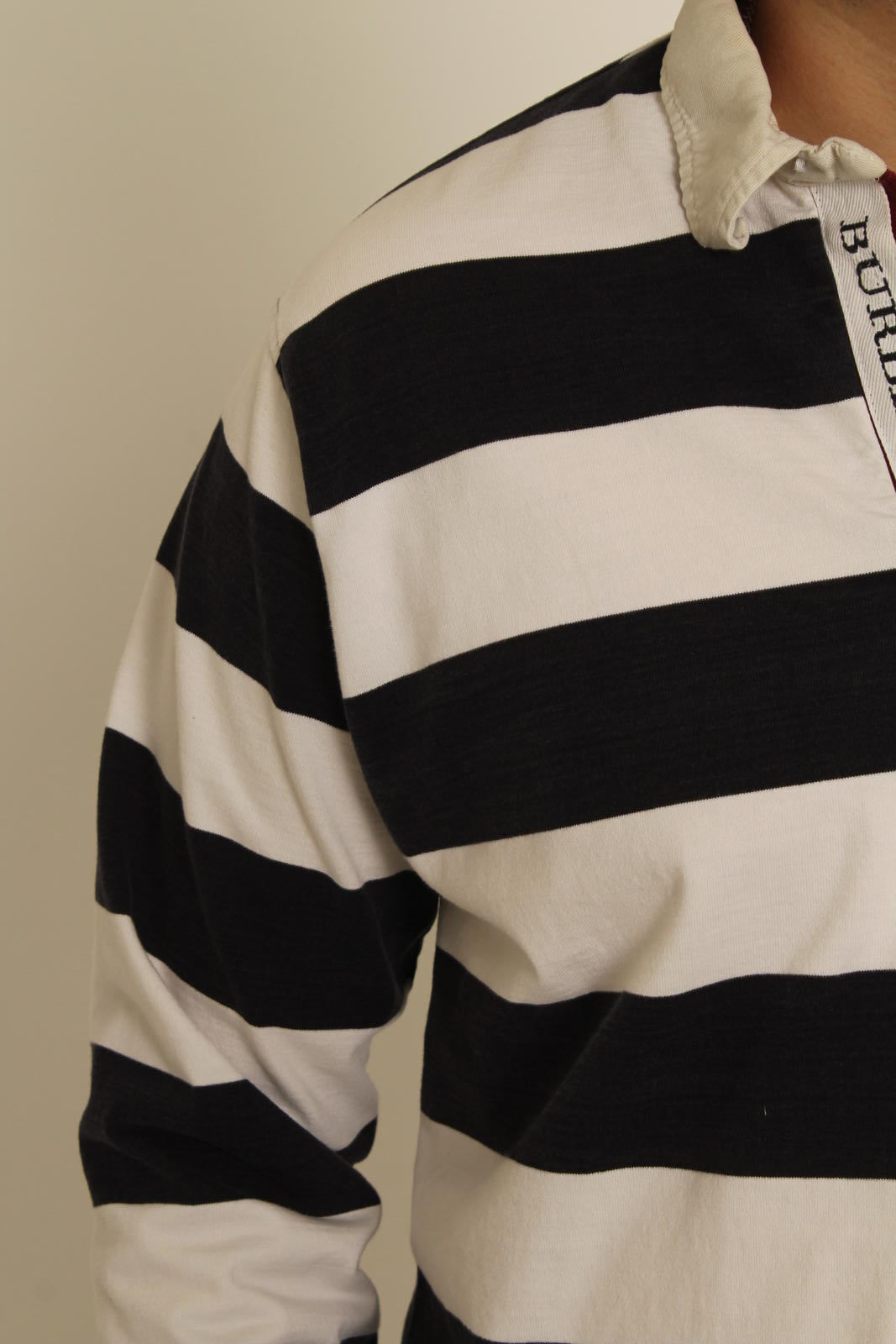 Burberry Striped Rugby Top