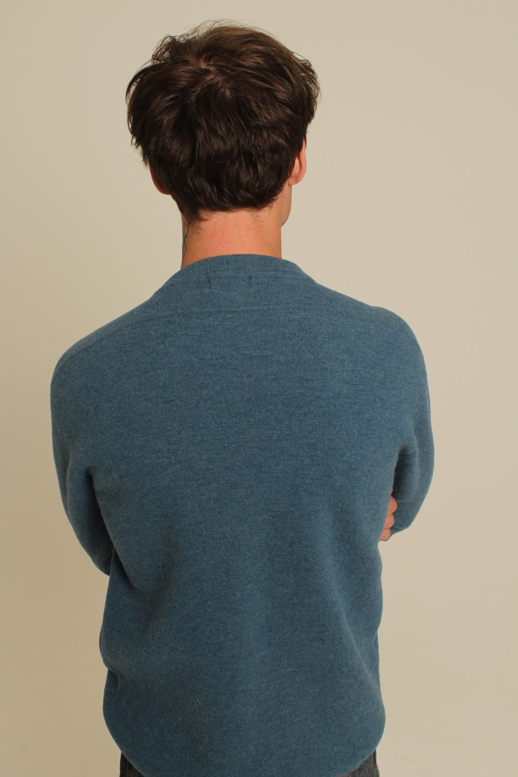 Patagonia Blue Knit Sweater with Pocket