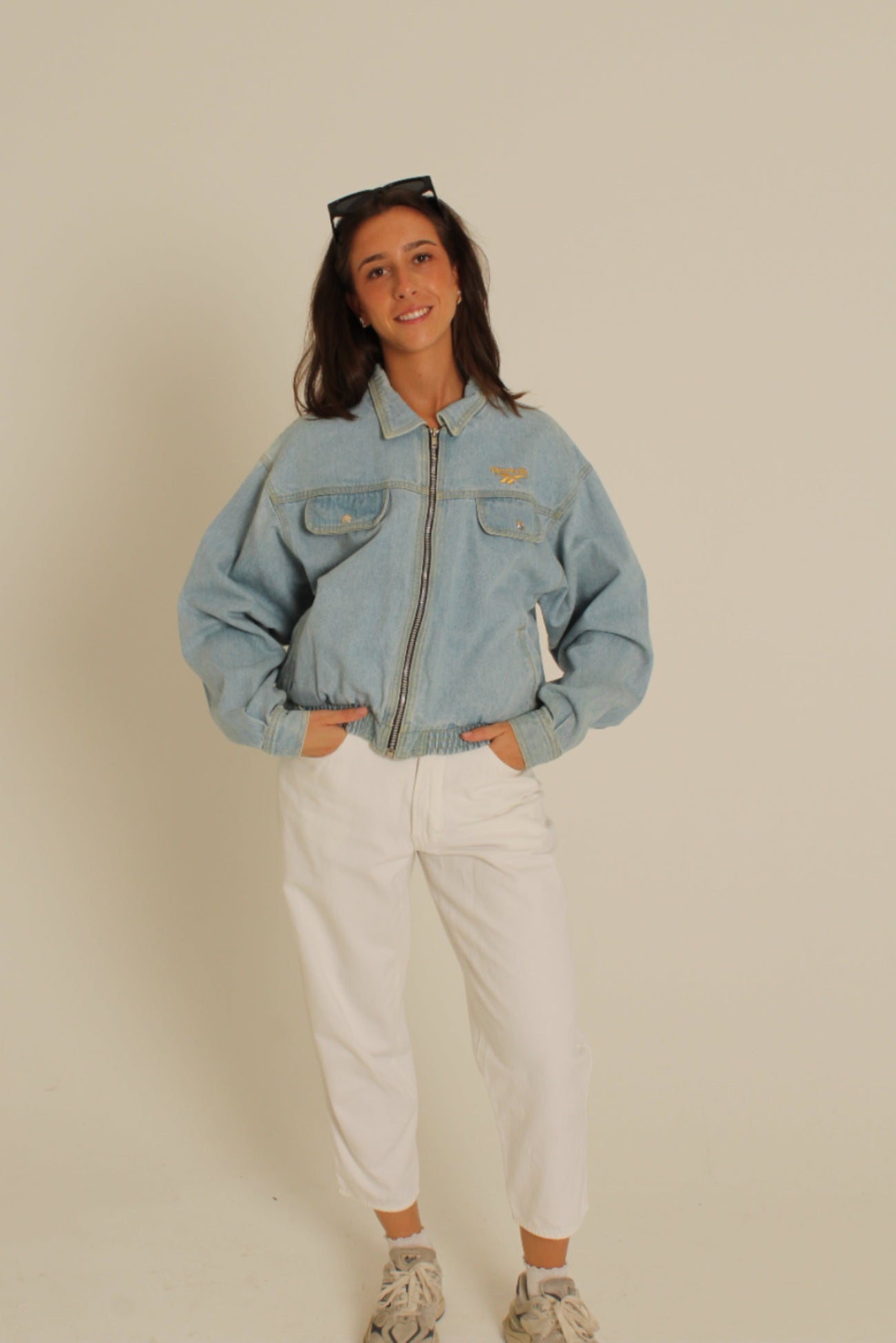 Vintage Reebok Denim Jacket