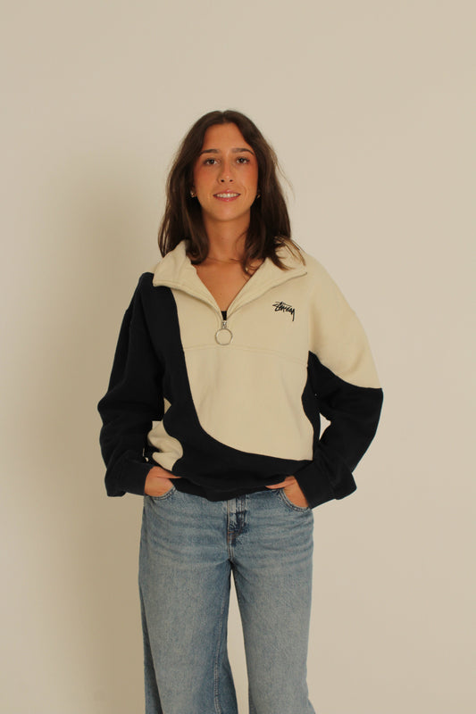 Stussy Reworked Quarter-Zip Sweatshirt