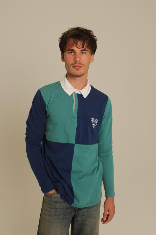 Stüssy Colour Block Rugby Top