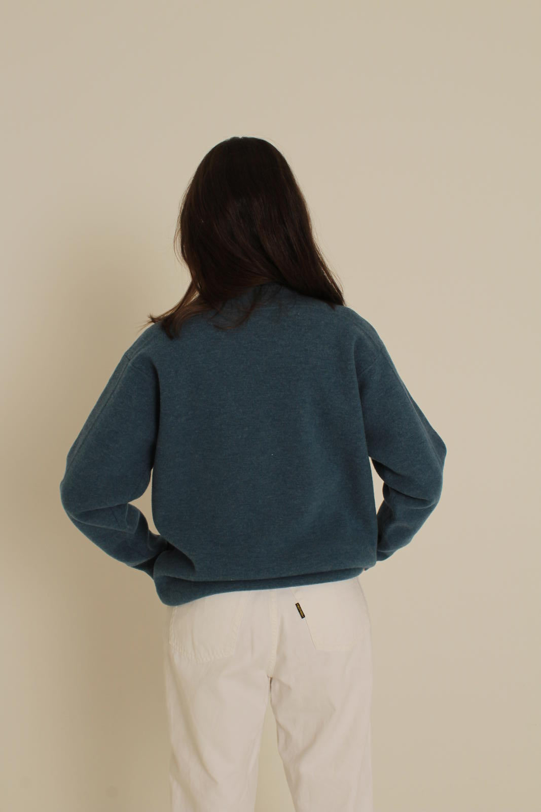 Patagonia Blue Knit Sweater with Pocket