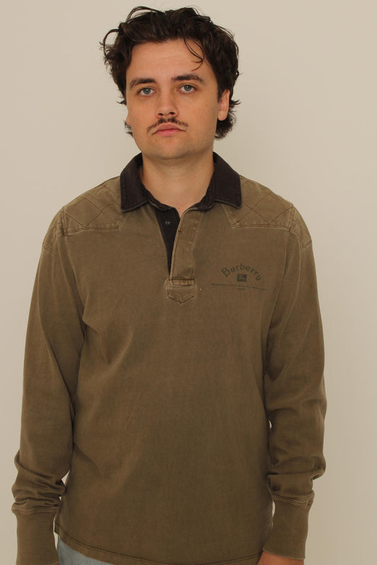 Burberry Brit Casual Long Sleeve Polo