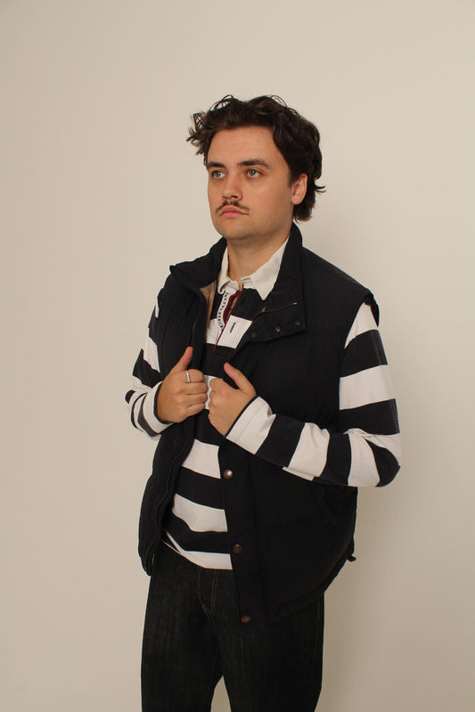 Burberry Brit Men's Navy Puffer Vest