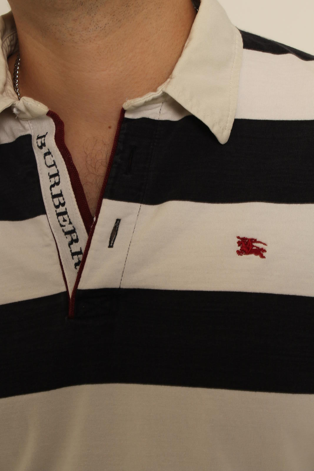 Burberry Striped Rugby Top