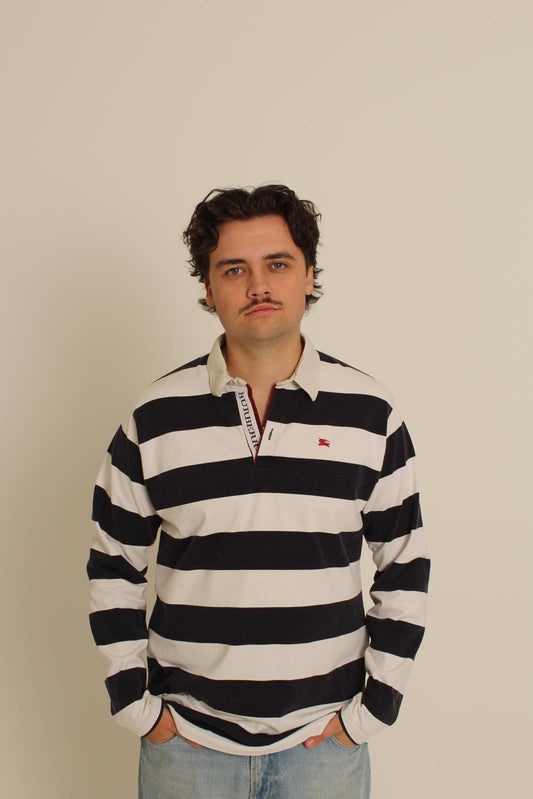 Burberry Striped Rugby Top