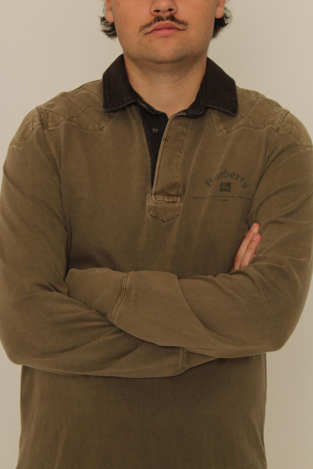 Burberry Brit Casual Long Sleeve Polo