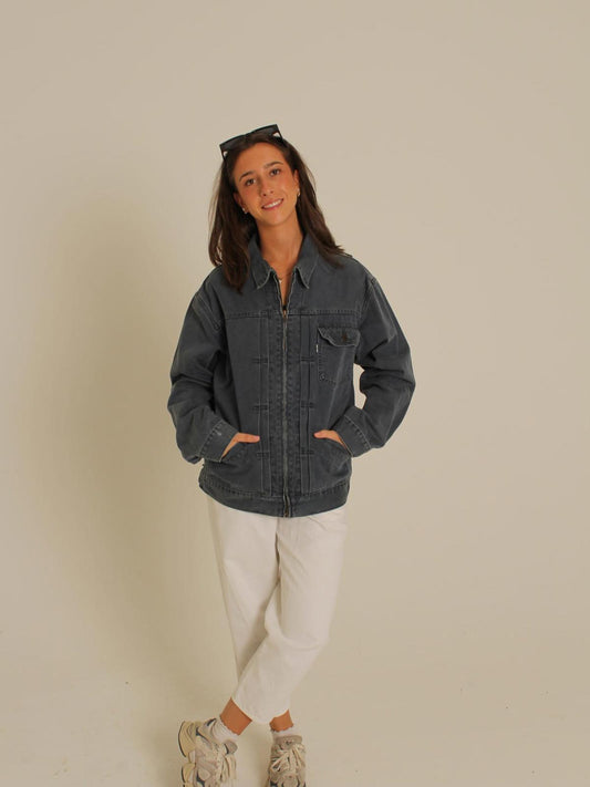 Vintage ‘White Levis Jackets” Zip Up Harrington