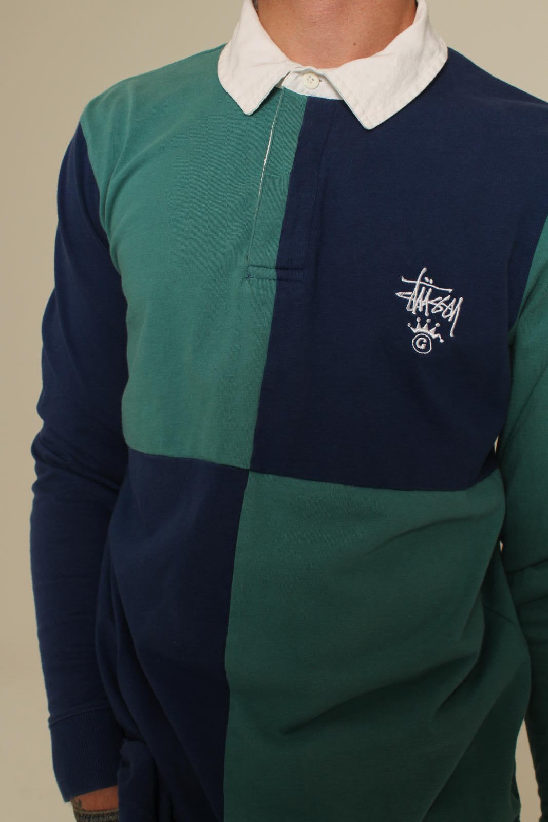 Stüssy Colour Block Rugby Top