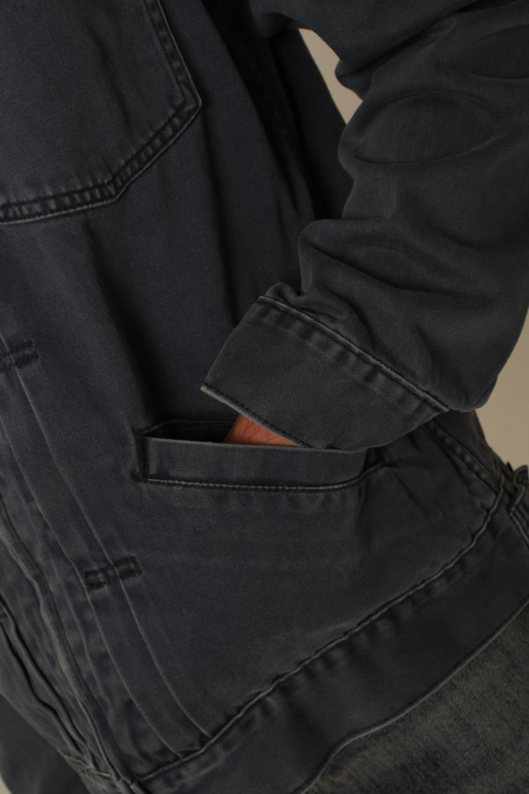 Vintage ‘White Levis Jackets” Zip Up Harrington
